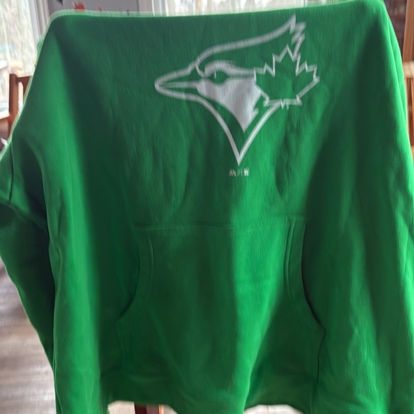 St. Paddy’s green Blue Jays Hoodie - Picture 2 of 3